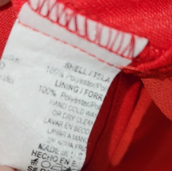 Lulu's exclusive rooftop garden backless bright red dress - Picture 8 of 9